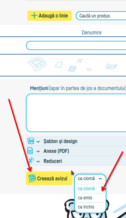 Cum adaug un aviz de însoțire a mărfii? - pasul 10