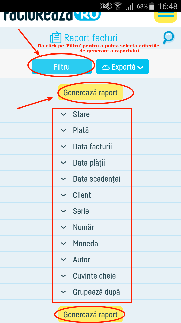 Cum trimit o factură pe e-mail? - pasul 7
