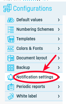 Notifications about changes in your client's data - pasul 2